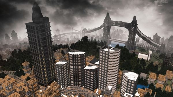 Игрок потратил семь лет на создание собственного мира в Minecraft с огромными городами