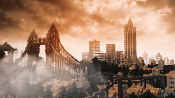 Игрок потратил семь лет на создание собственного мира в Minecraft с огромными городами