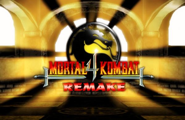 Фанат делает ремейк Mortal Kombat 4 но в 2D!