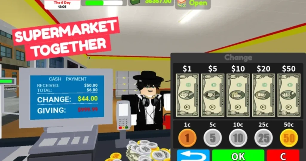 Коды Supermarket Together на август 2025