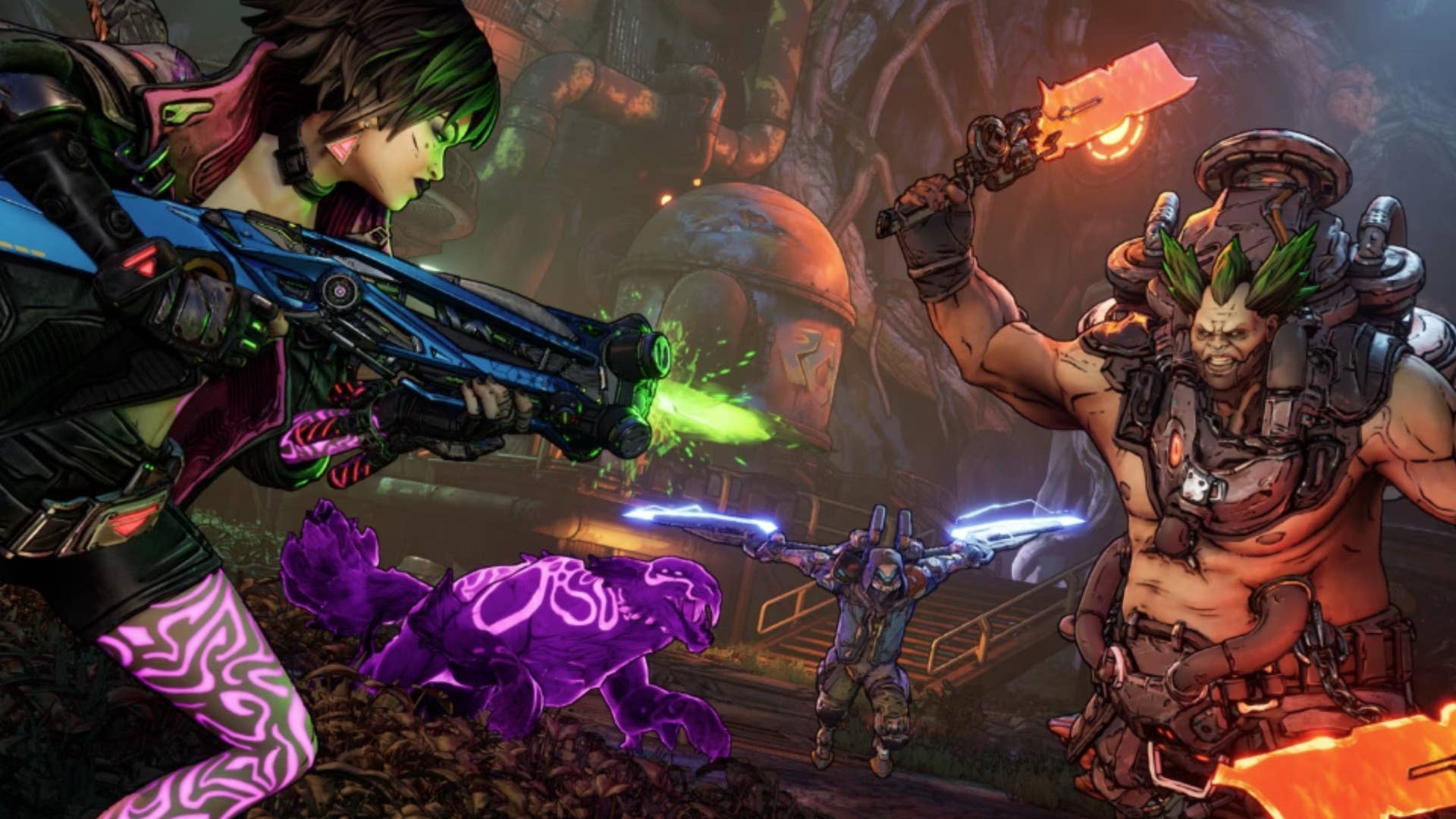 Векс и Trouble из Phase Phamiliar в Borderlands 4