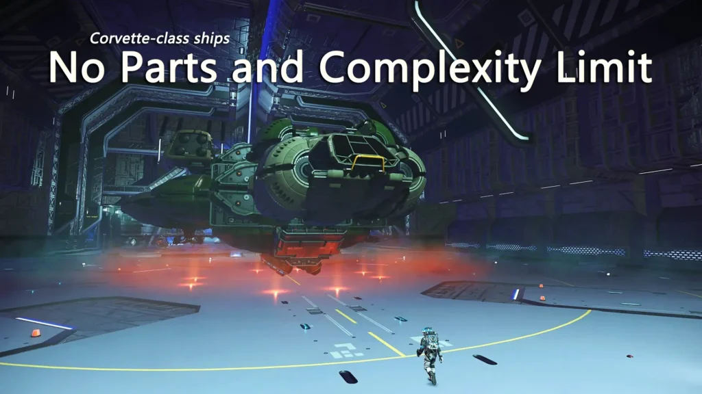 No Man’s Sky — мод «Нет ограничений на количество деталей и сложности» v6.01