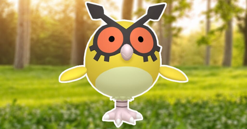Доступен ли Hoothoot в блестящем варианте в Pokémon Go?