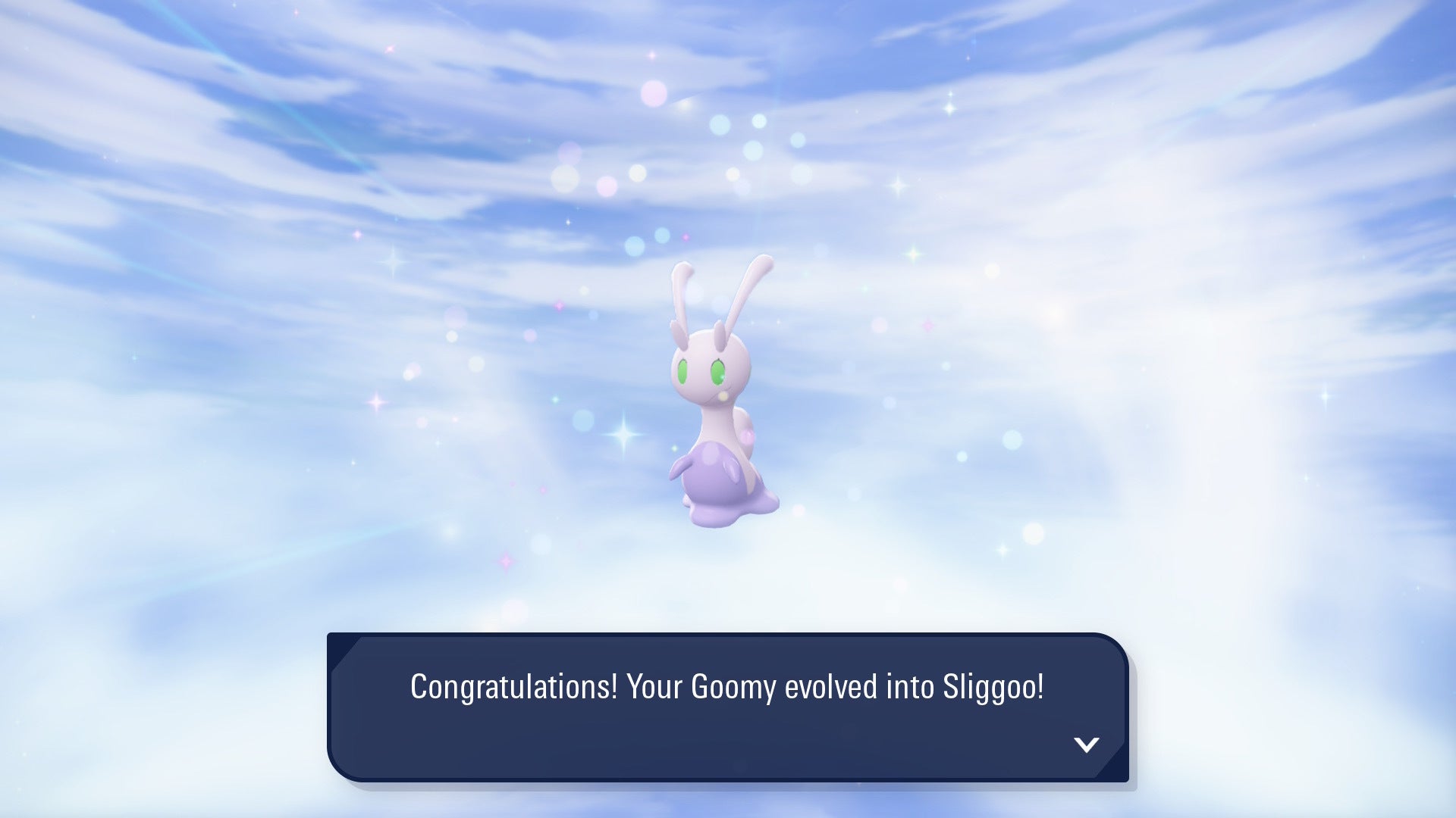 Sliggoo можно увидеть после эволюции в Goodra в Pokémon Legends Z-A