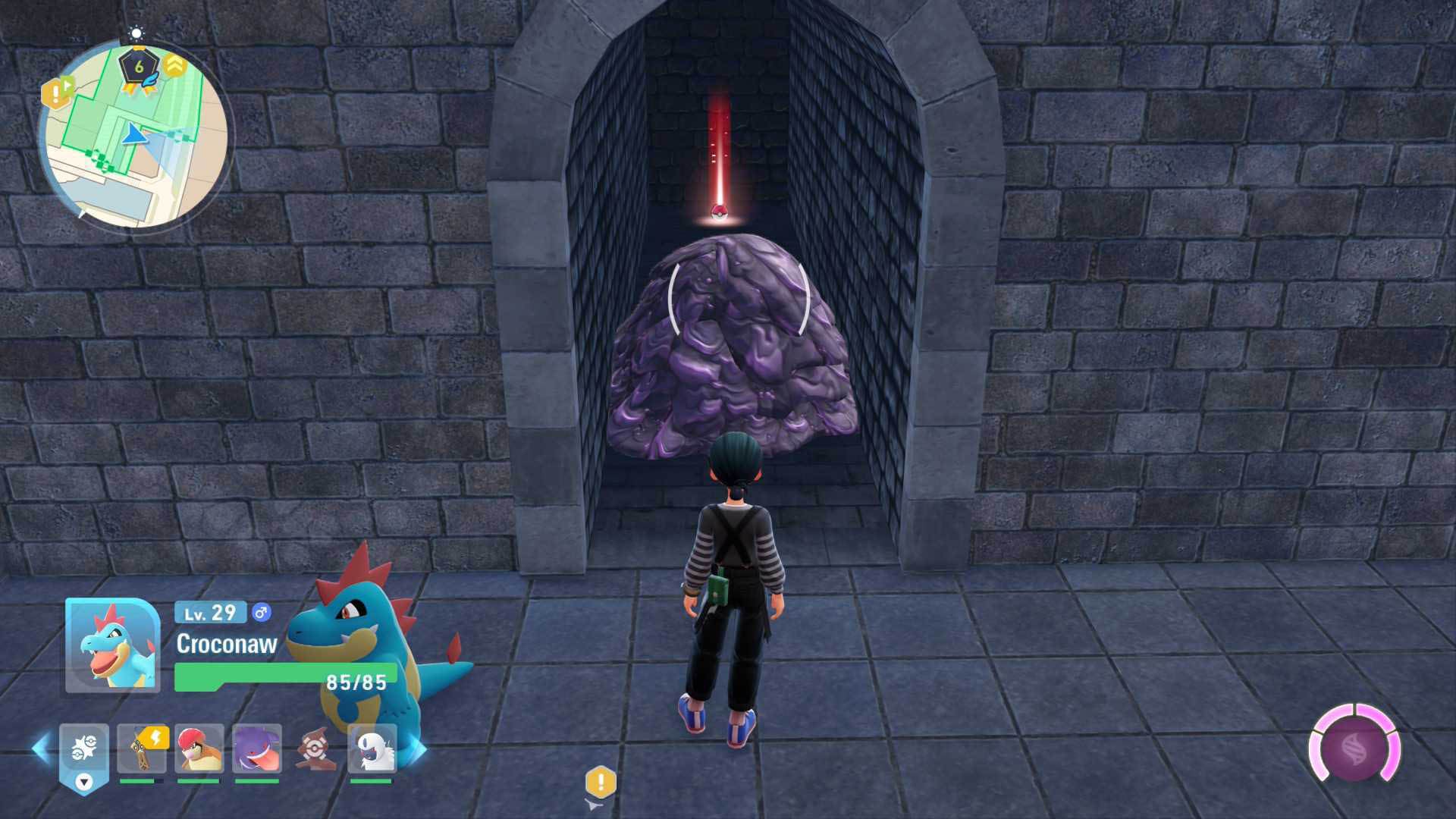 pokemon legends z-a wild zone 6 pearl item location
